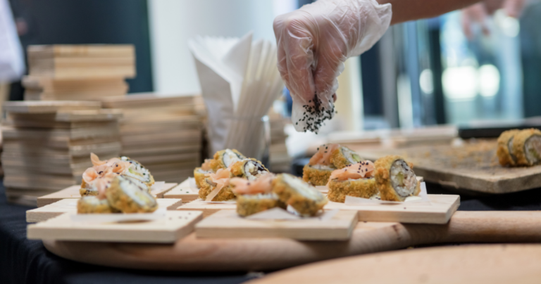 catering steps