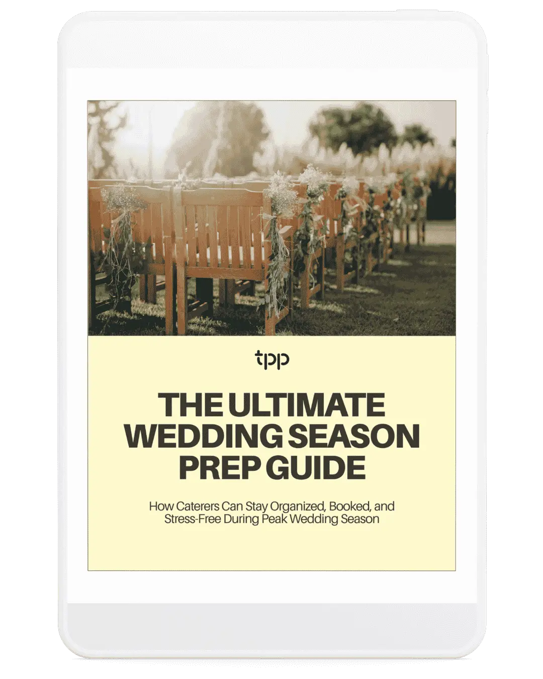 wedding season prep guide for caterers