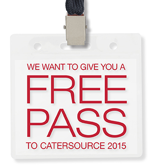 Catersource Free Pass